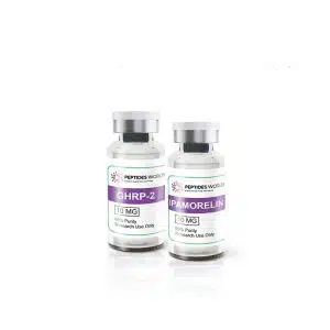 GHRP 2 10MG And IPAMORELIN 10MG Vials