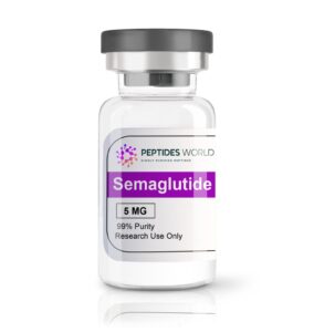 Semaglutide (GLP-1 Analogue) -5mg (Lyophilized) - Peptides World