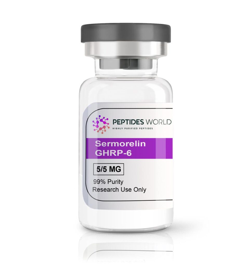 Sermorelin, GHRP-6 10mg Bottle